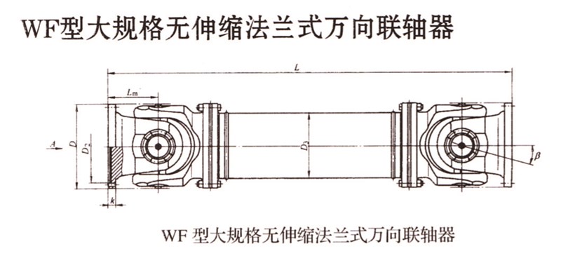 SWC-WF型大規(guī)格無(wú)伸縮法蘭式萬(wàn)向聯(lián)軸器